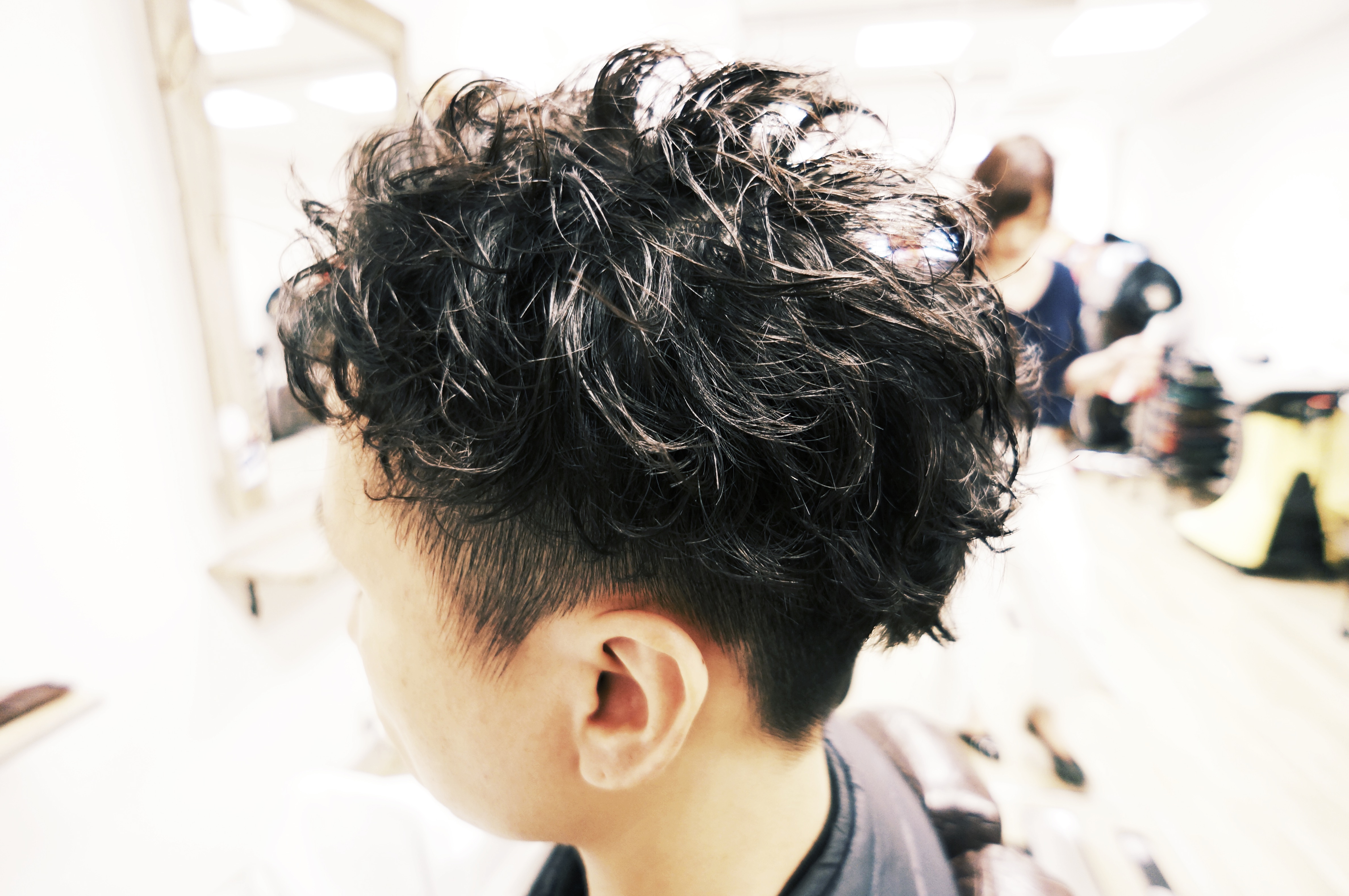 メンズピンパーマ 直毛でもボリュームと動きが出るパーマ 三鷹 徒歩7分 美容室 Voicehair ボイスヘア 代表 Matsuのblog