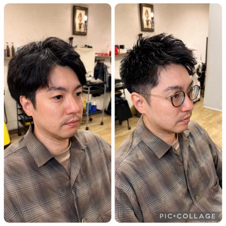 メンズカット　刈り上げ
