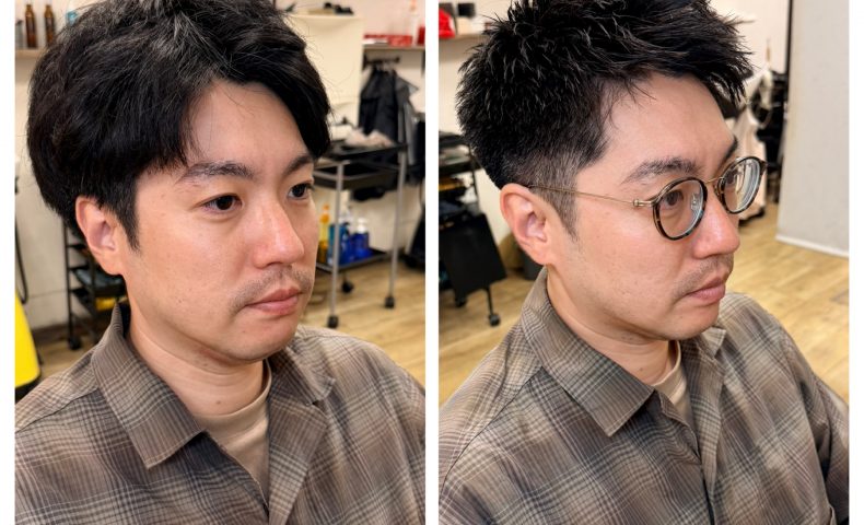 メンズカット　刈り上げ